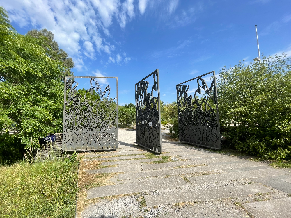 보르도 식물원 - 10번 근처 온실 인근 출입구