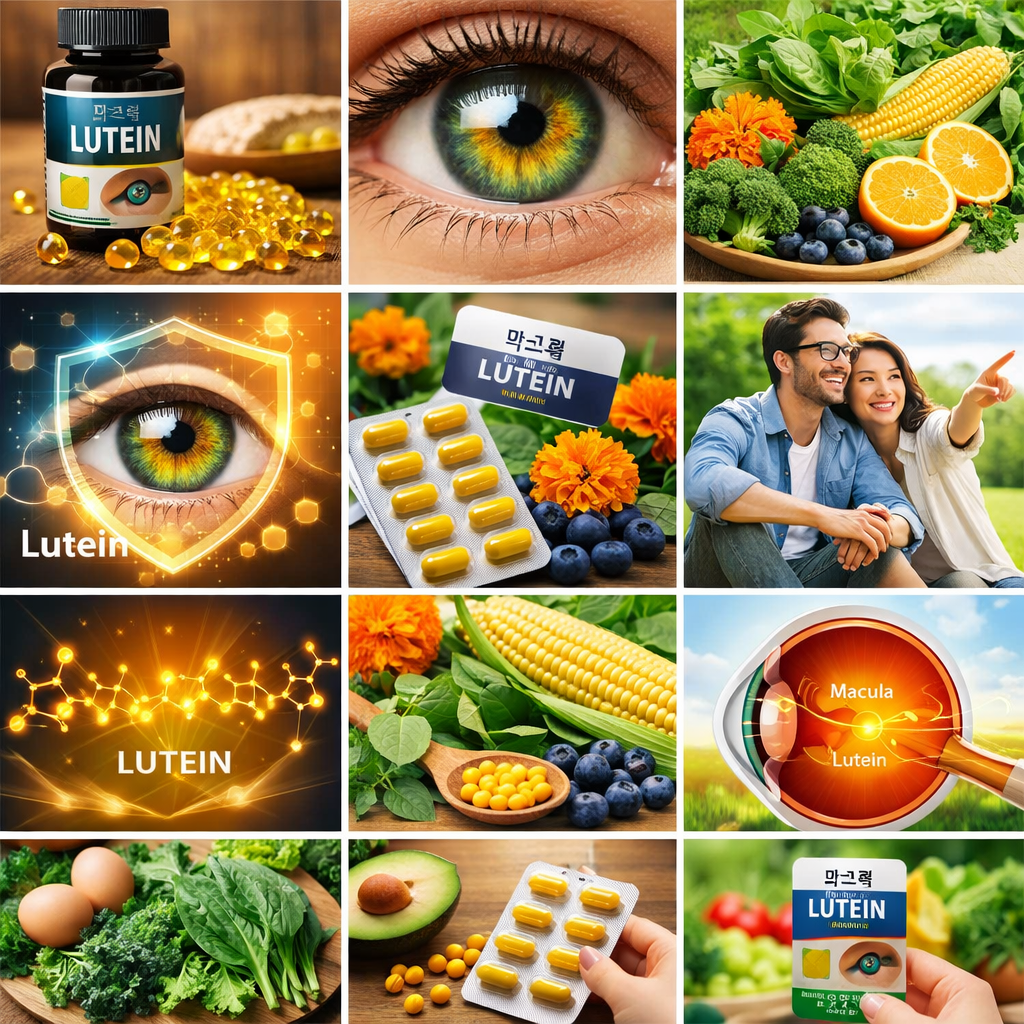 눈비타민 복합제 비교 가이드 (복용 순서, 궁합, 부작용)