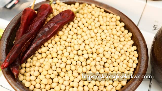 메주콩의 활용법
