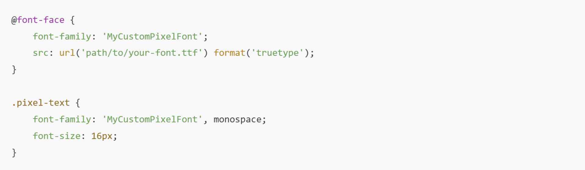 웹에서 사용하기: CSS @font-face 활용법