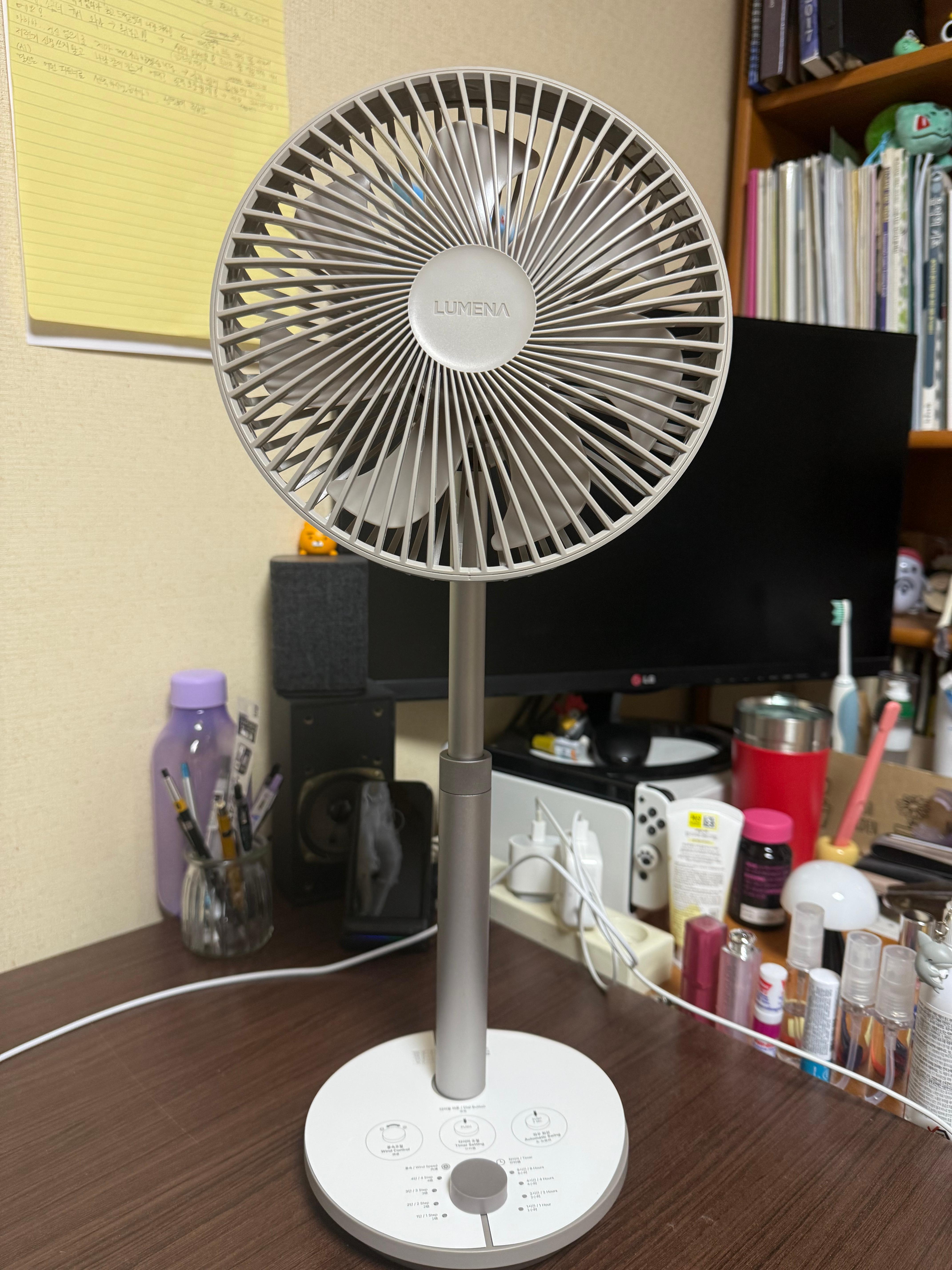 루메나 무선 써큘레이터 FAN PRIME 3 높이조절