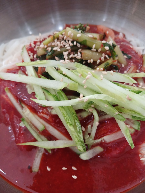 멸치국수집 비빔국수