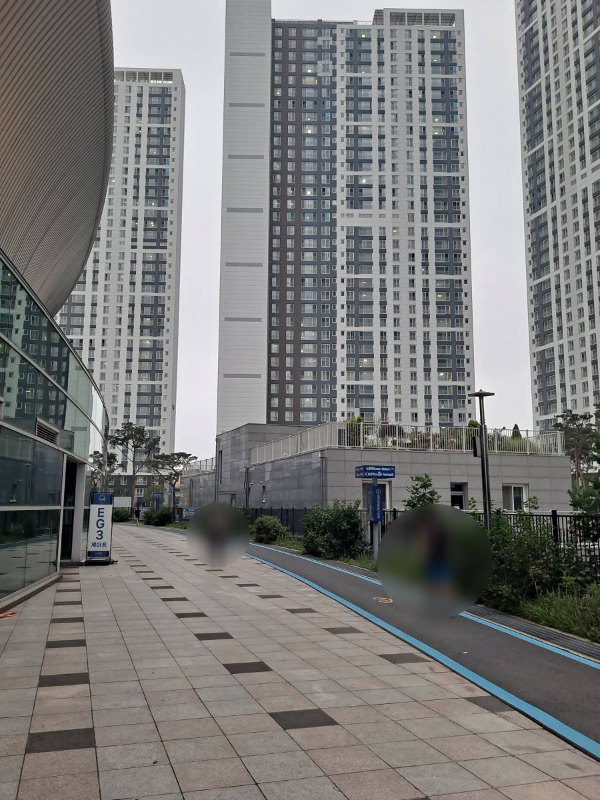 경기장 밖 걷기코스
