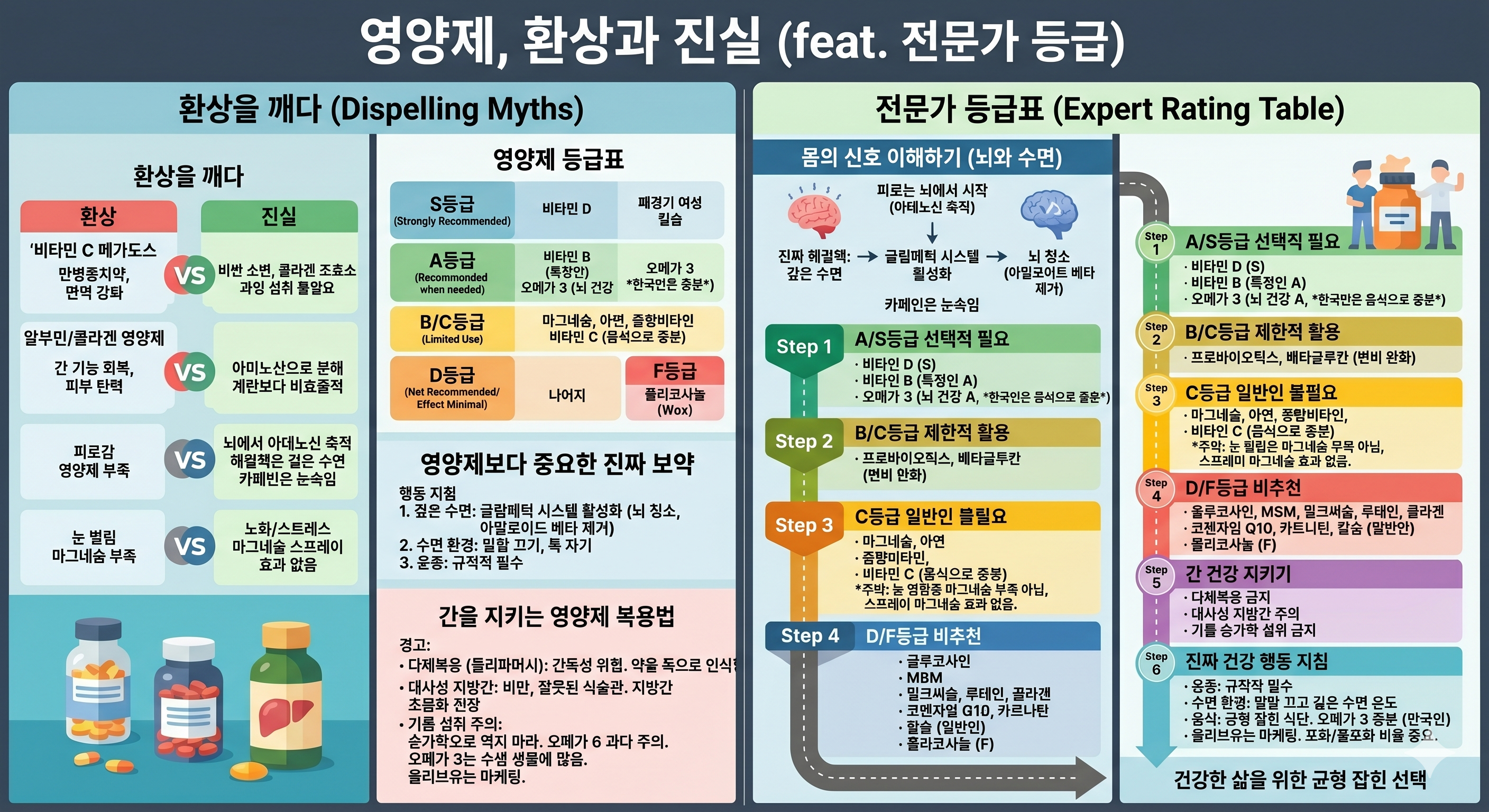 영양제관련 인포그래픽