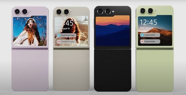 삼성 갤럭시 Z플립5 이미지 사진