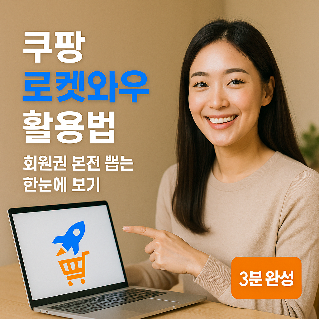 [&rsquo;25 최신] 쿠팡 로켓와우 활용법 ｜ 회원권 본전 뽑는 한눈에 보기