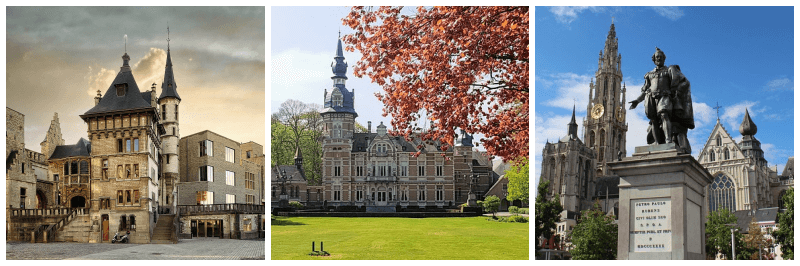 앤트워프 풍경 사진 3개