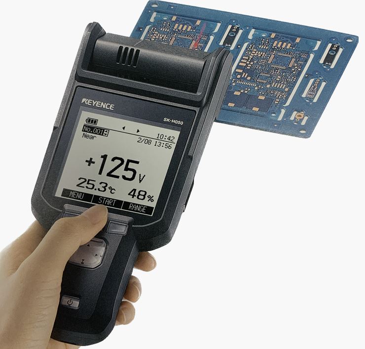 이온-정전기 측정기