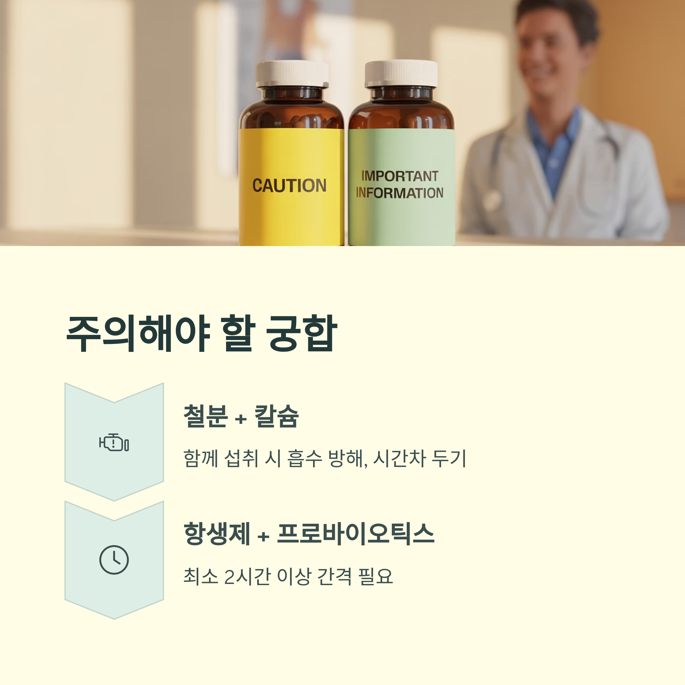 섭취 시 주의해야 할 궁합과 금기 조합 관련 사진