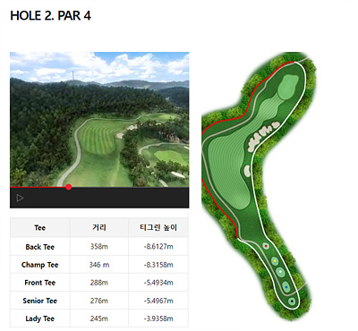 푸른솔GC마운틴/힐_11홀