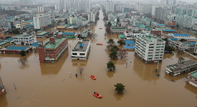 홍수 사진