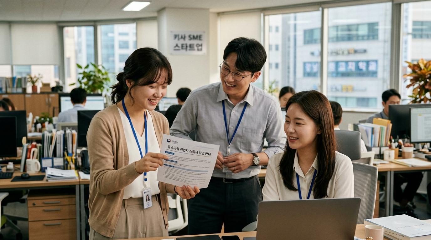 중소기업 취업자 소득세 감면 제도