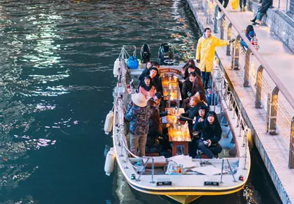 돈키호테 도톤보리 미도스지 유람선 이미지