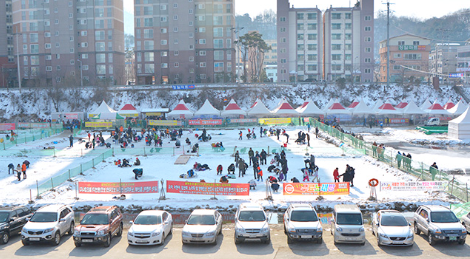 청평 설빙 송어 빙어 축제
