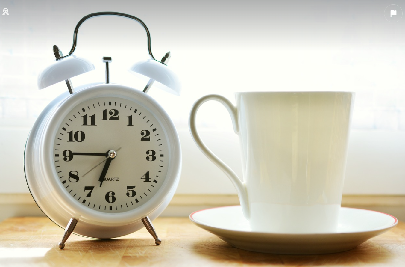 아침 루틴 물한잔