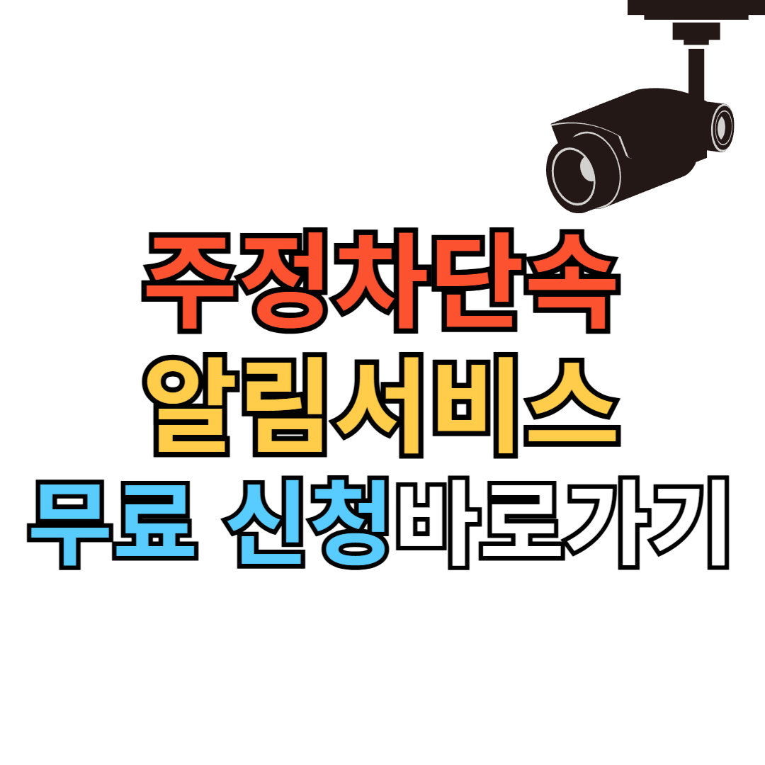 주정차단속알림서비스