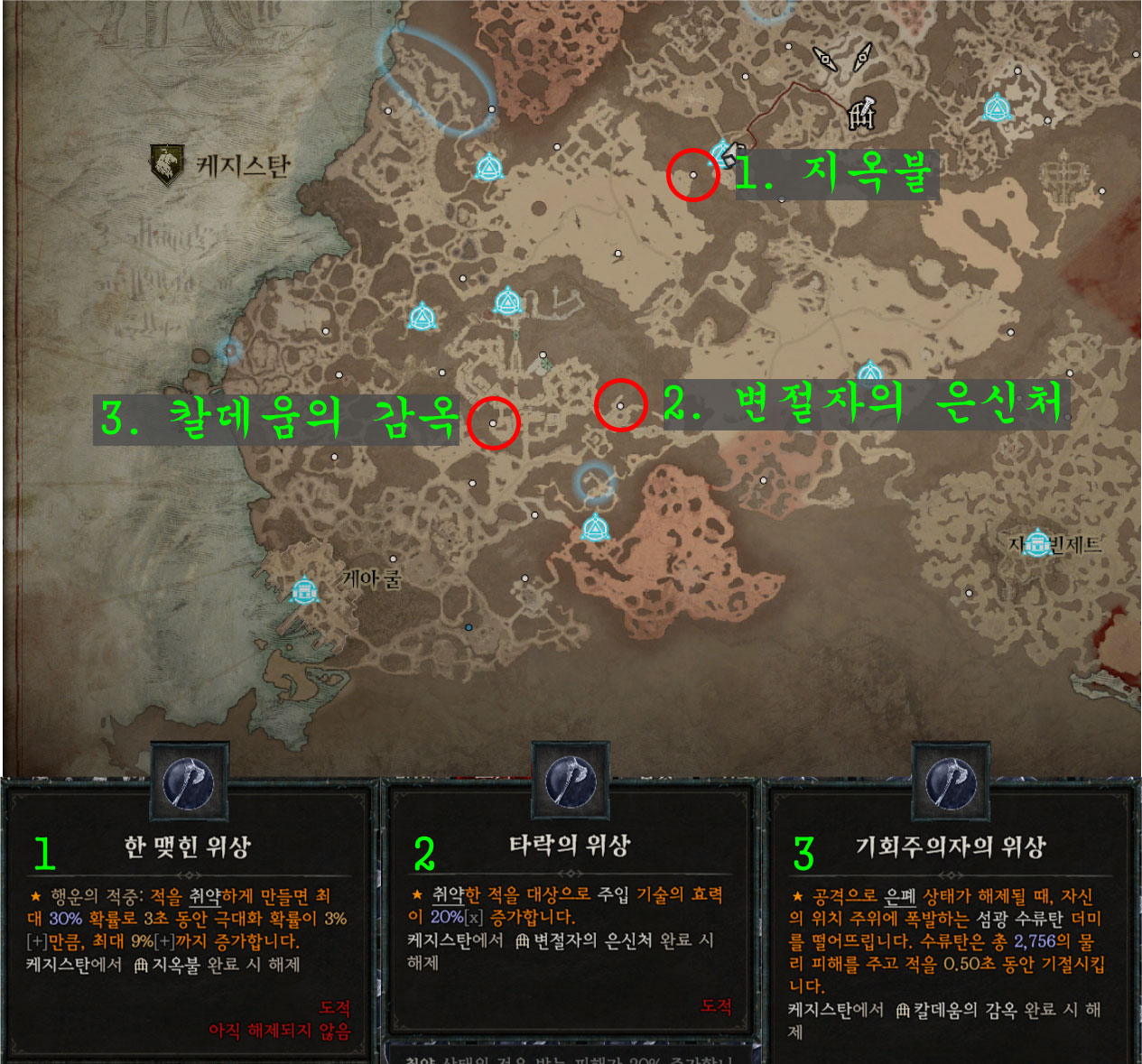 케지스탄 도적 위상