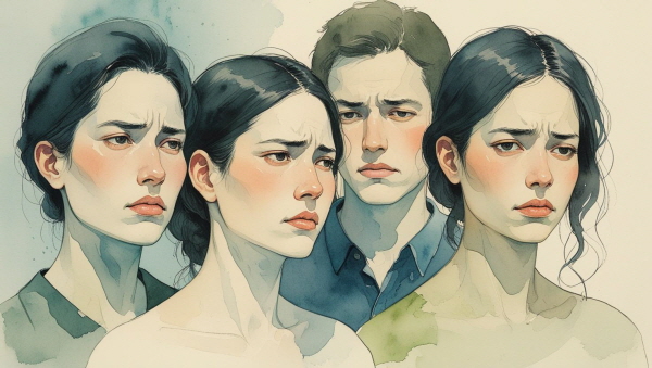 INFP는 말없이 많은 것을 느끼고, 조용히 분노하며, 깊이 사랑하는 사람들입니다에 관한 그림