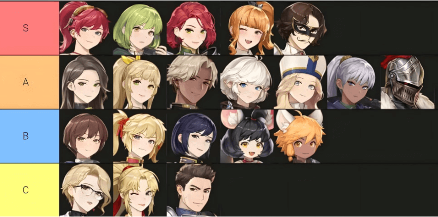 가디스오더 티어표