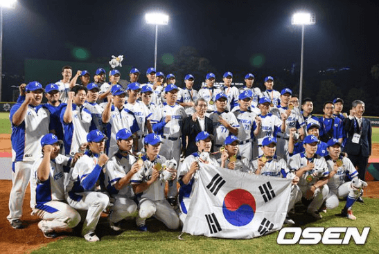 항저우아시안게임 야구대표팀