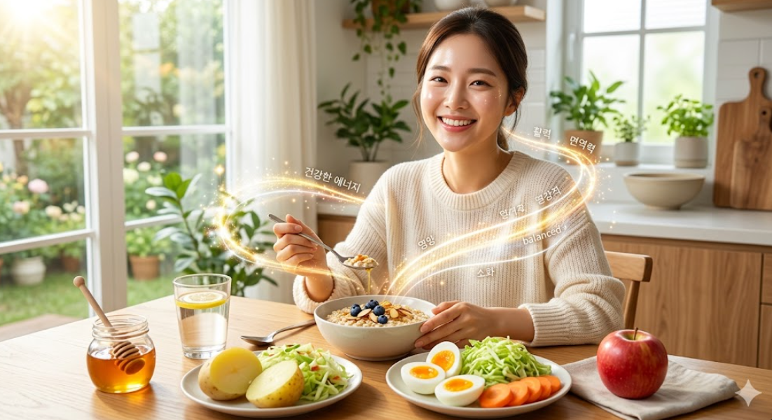 "상위 1%만 아침 공복에 챙겨 먹는 이것!" 장기별 맞춤 보약 음식 10가지