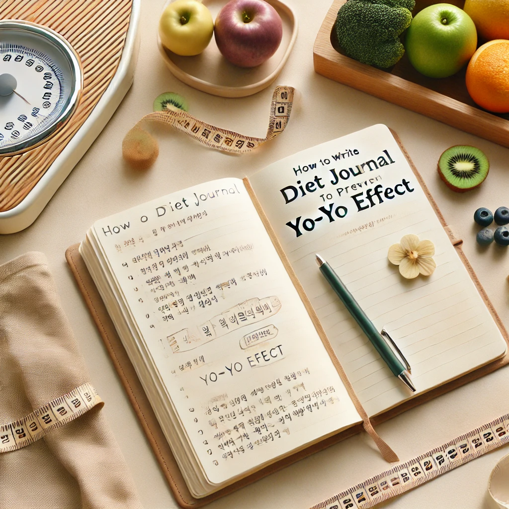 요요방지 다이어어트 일기 쓰는 법/gpt