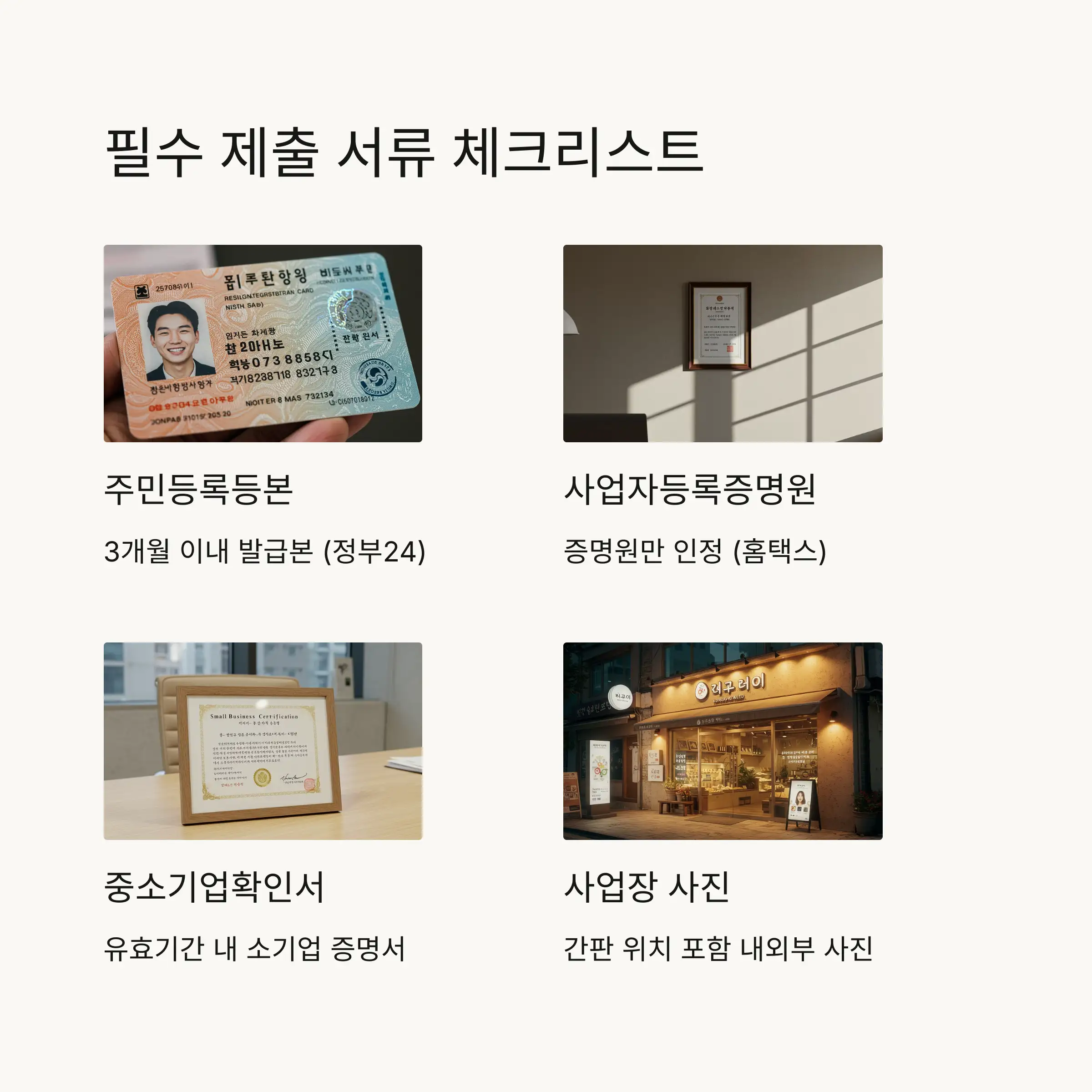 🛠️ 간판 시공 및 지원금 지급 절차