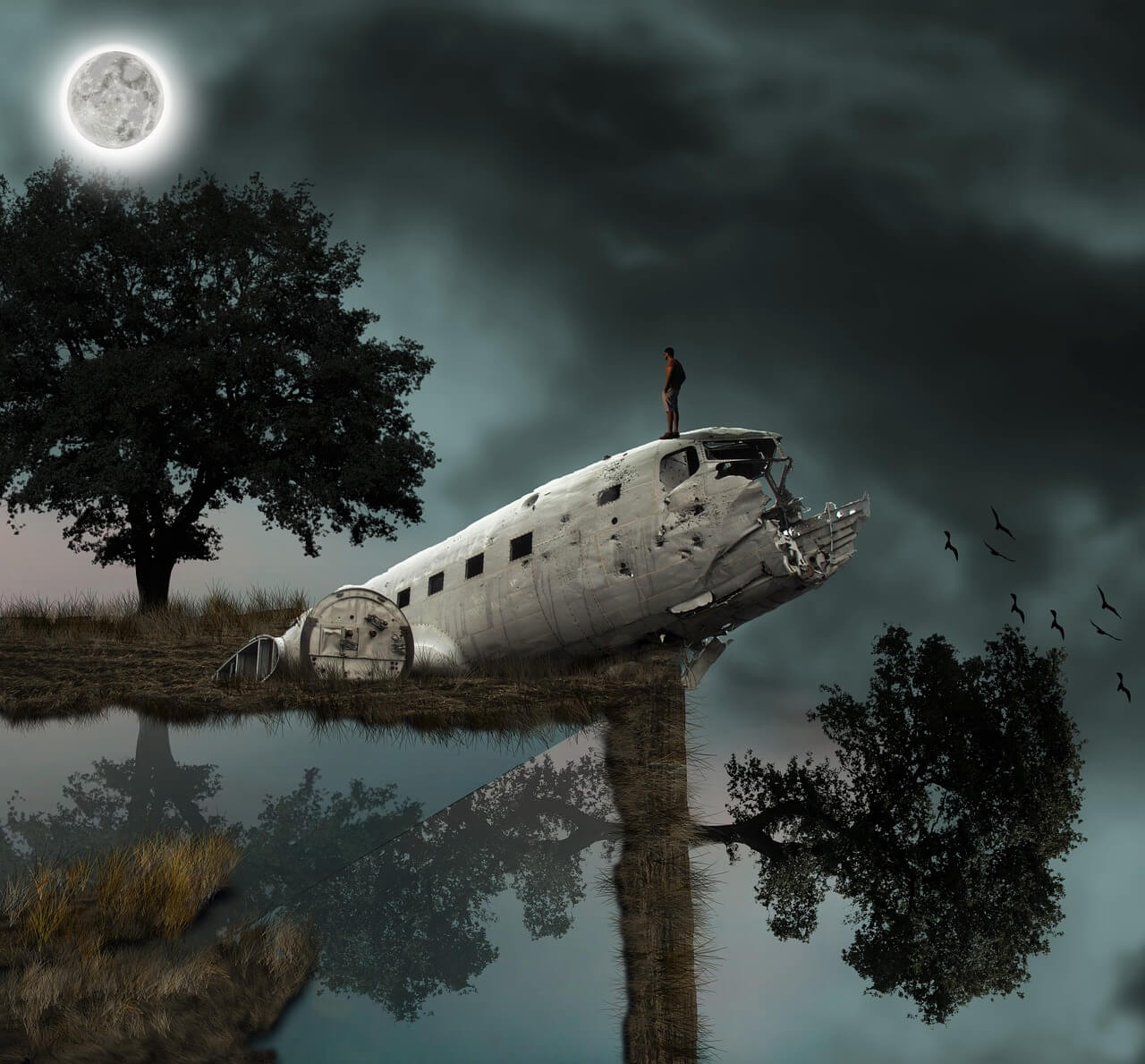 비행기 추락하는 꿈