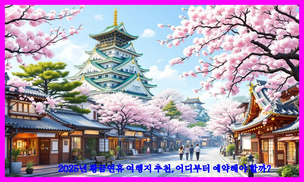 2025년 황금연휴 여행지 추천, 어디부터 예약해야 할까?