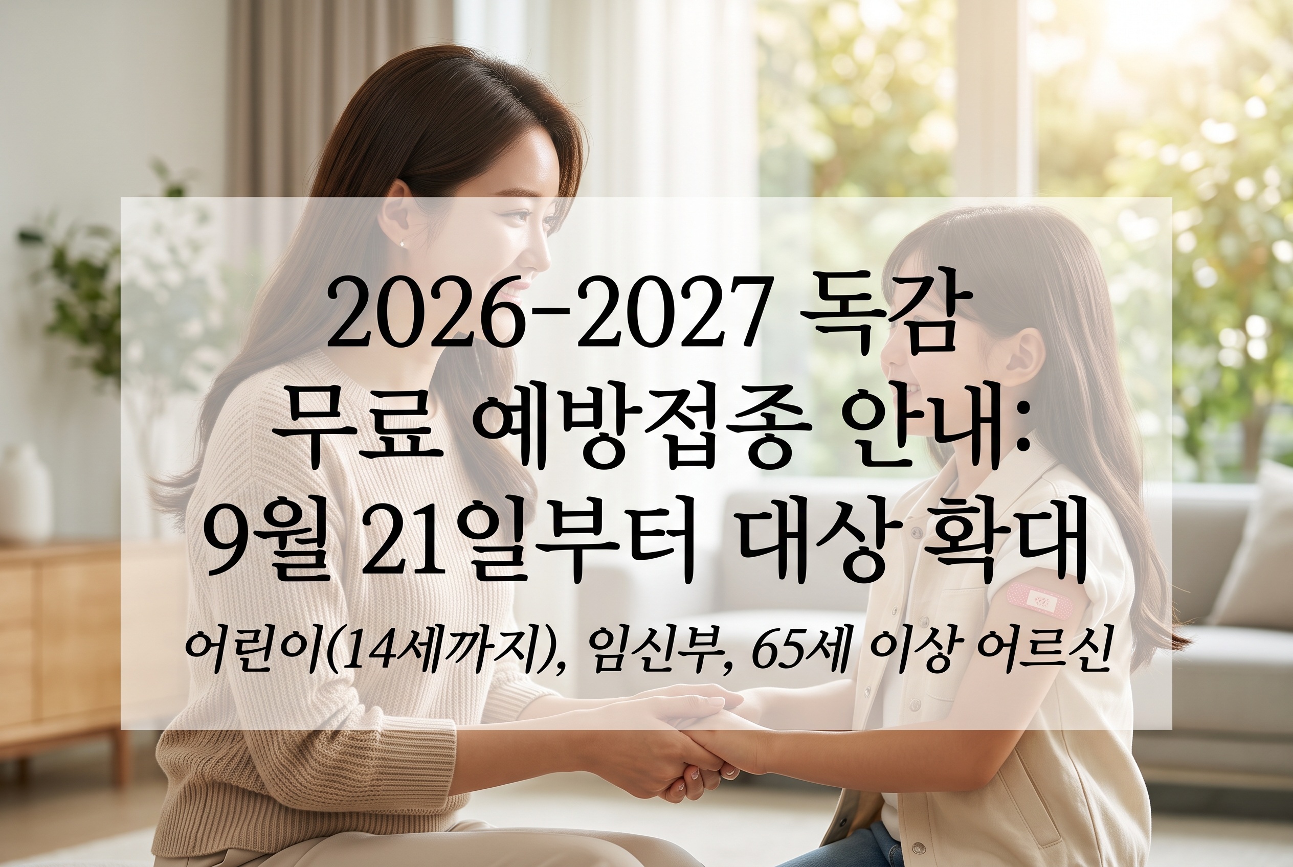 독감 무료 예방접종 팩트체크 이미지