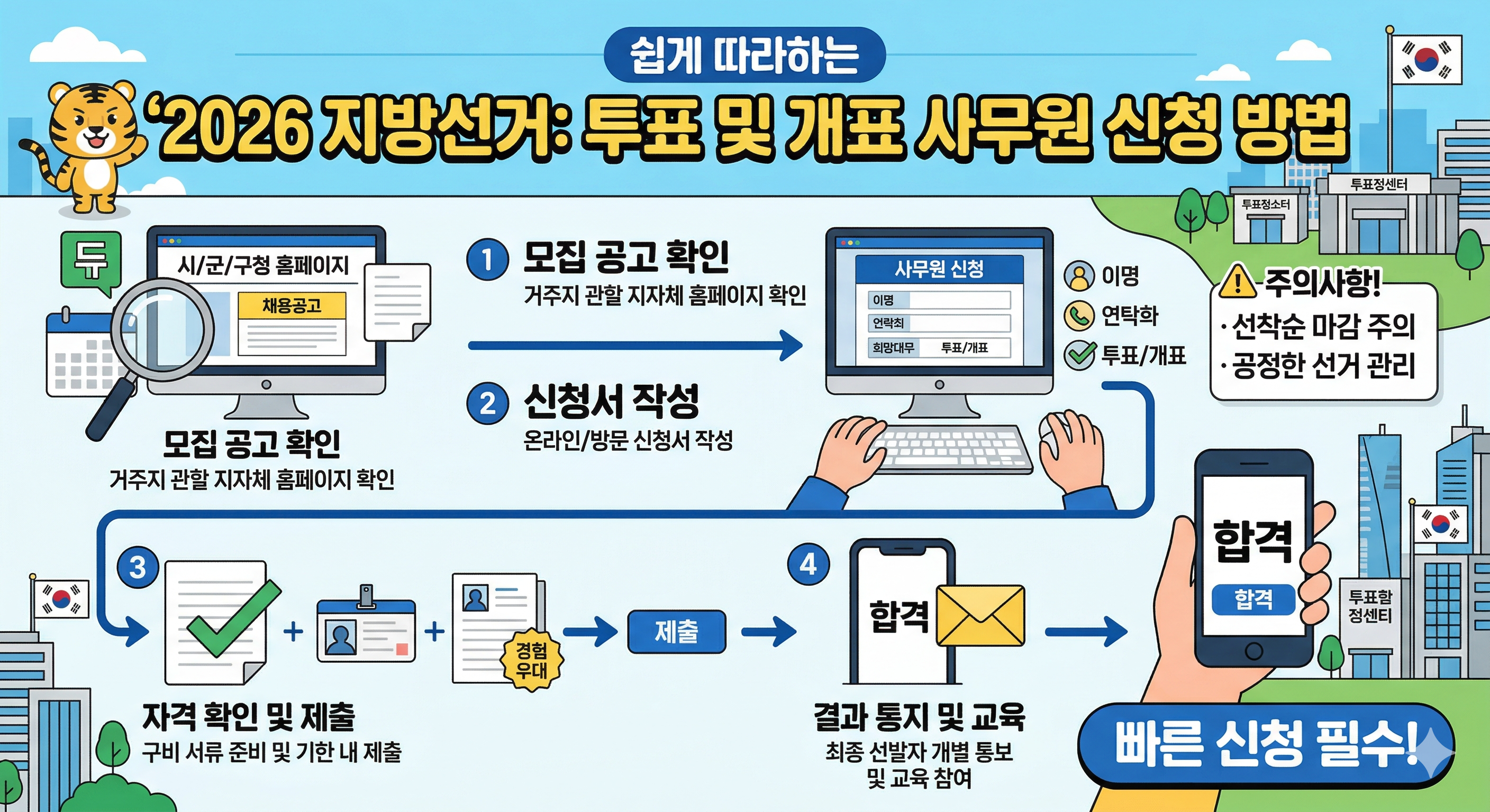 2026 지방선거 선관위 알바
