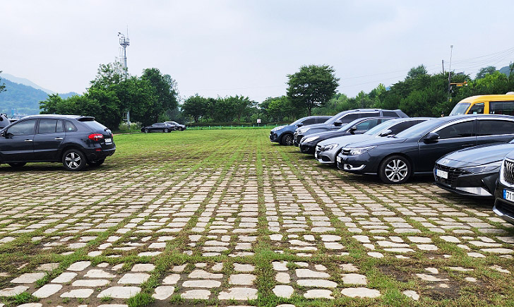 경기도 가평군 대성리 '가평파크골프장' 주차장