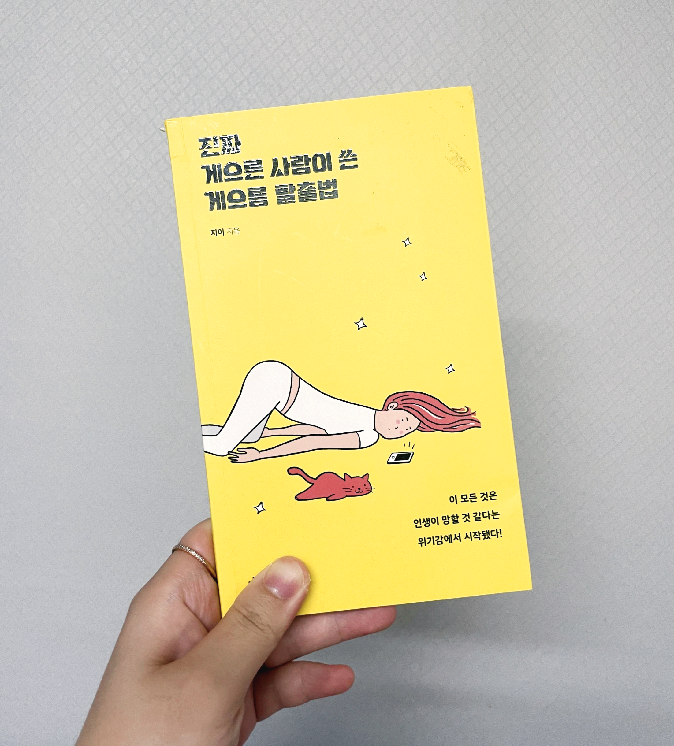 진짜 게으른 사람이 쓴 게으름 탈출법 - 지이 책 사진