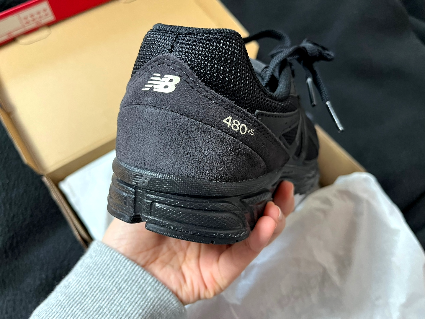 뉴발란스 480v5 트리플 블랙