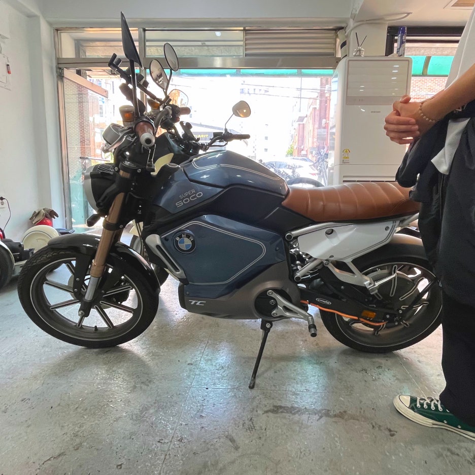 전기오토바이 수리: 슈퍼쏘코 TC-배터리 전원선 납땜, SUPERSOCO AS, 수원 화성 동탄 오산 광교 용인 안양 안산 분당 군포 평택