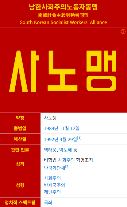 남한사회주의노동자동맹