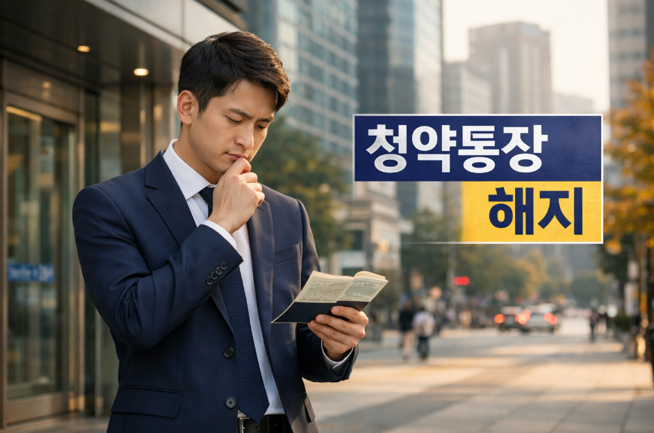 청약통장 해지