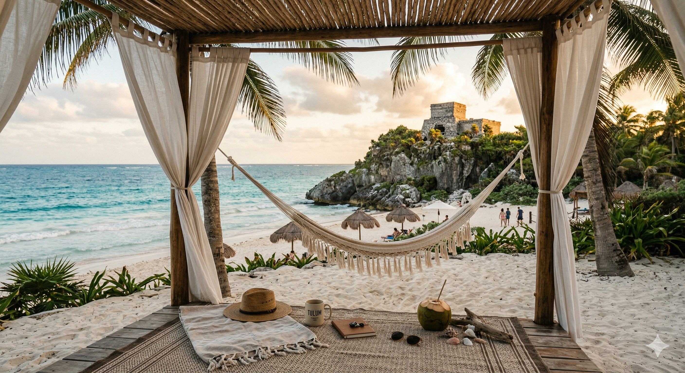 툴룸의 자연감성있는 여행지