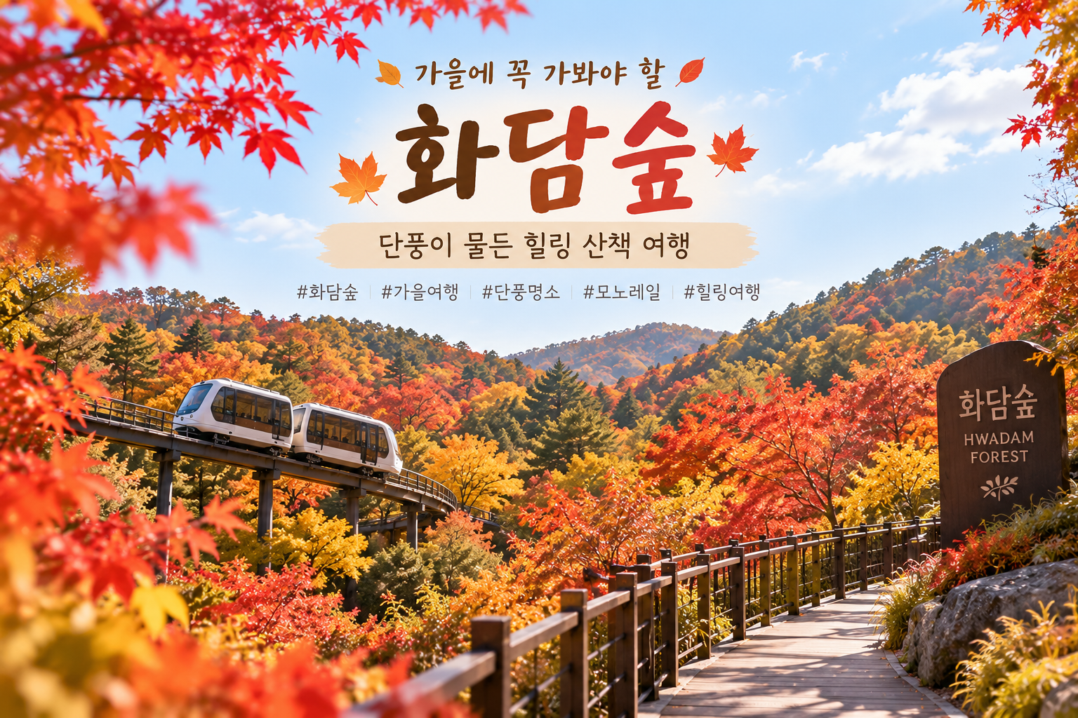화담숲 단풍여행