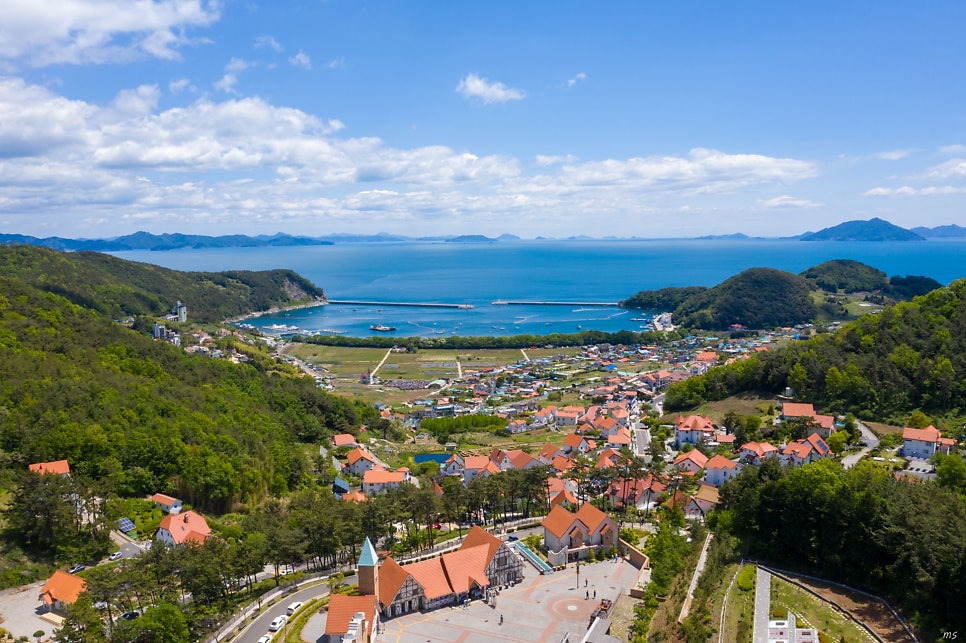 국내 여행 남해 독일마을 전경