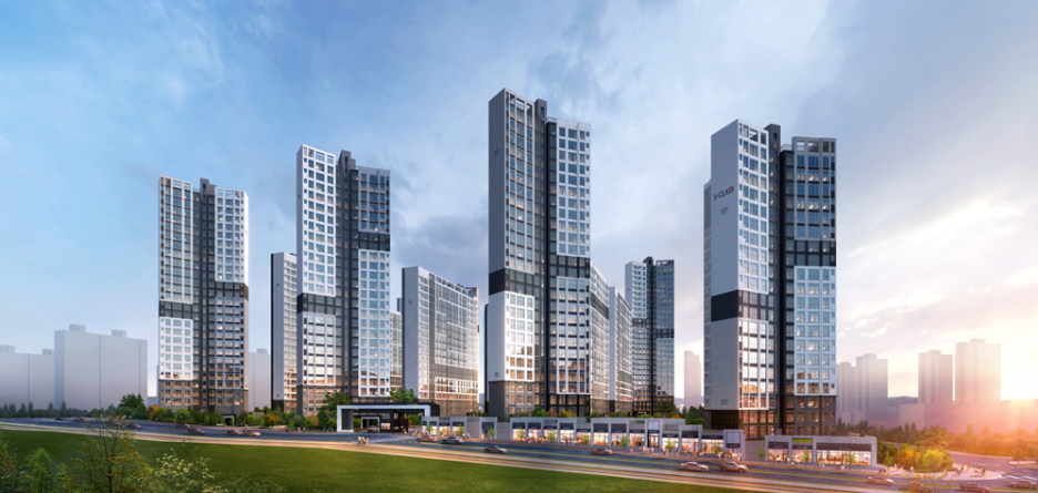 내포신도시 중흥S클래스 더시티 조감도