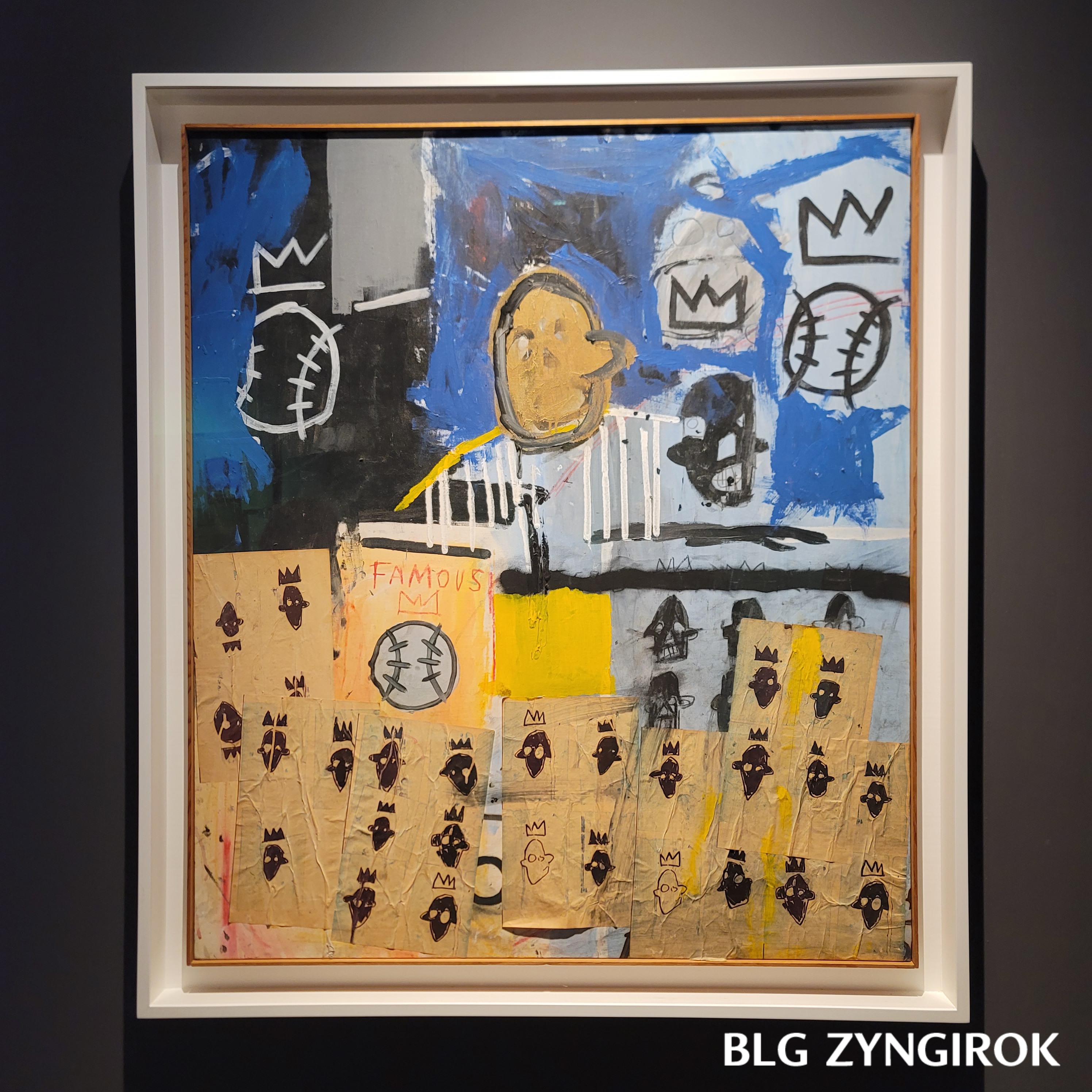 장미셀 바스키아 - 과거와 미래를 잇는 상징적 기호들