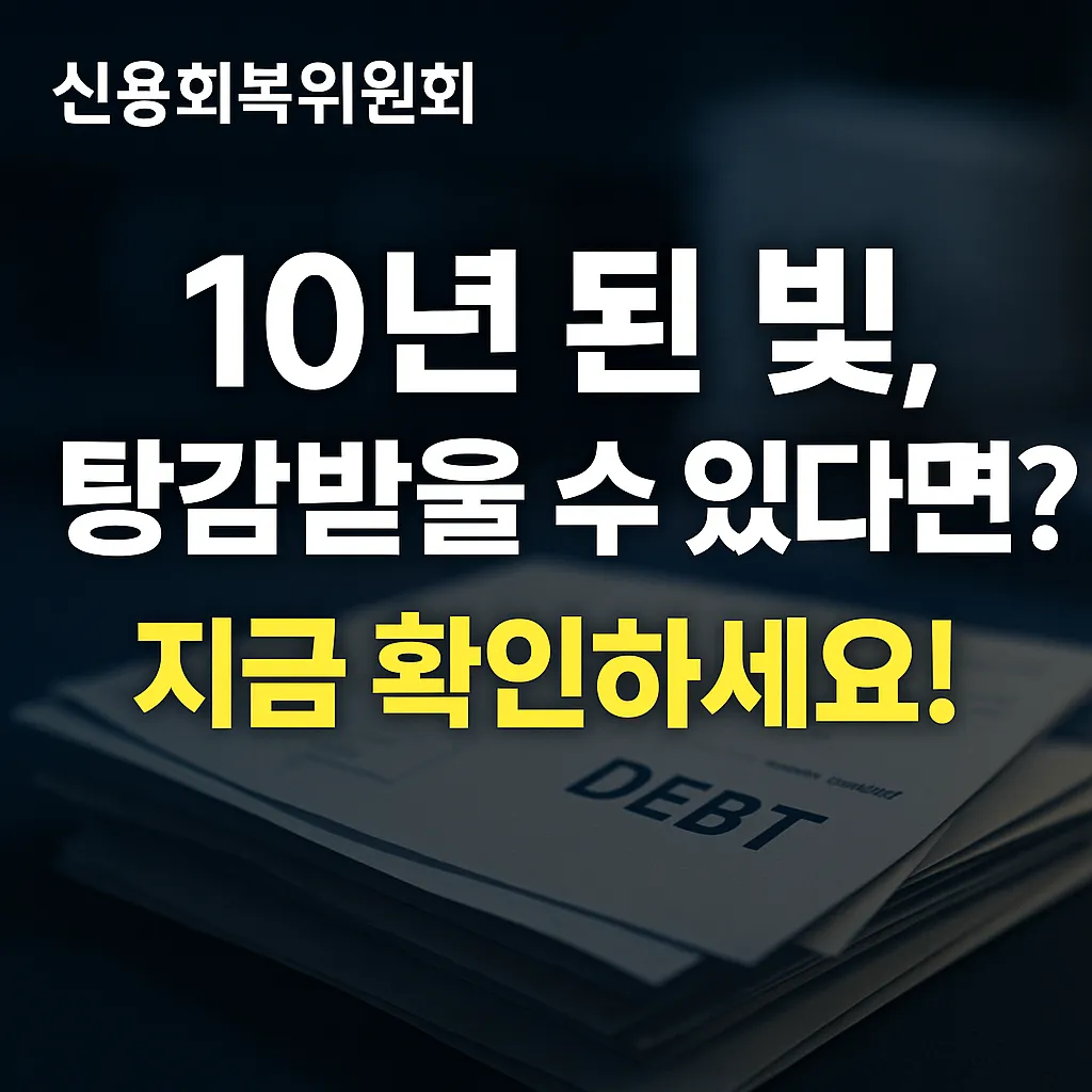 장기연체 채권 소각 받는 법으로 채무조정으로 빚 탕감 받는 5단계