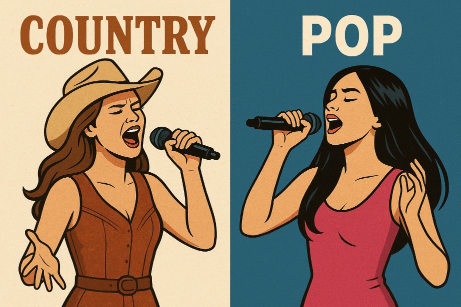 컨트리와 팝 보컬 관련 사진