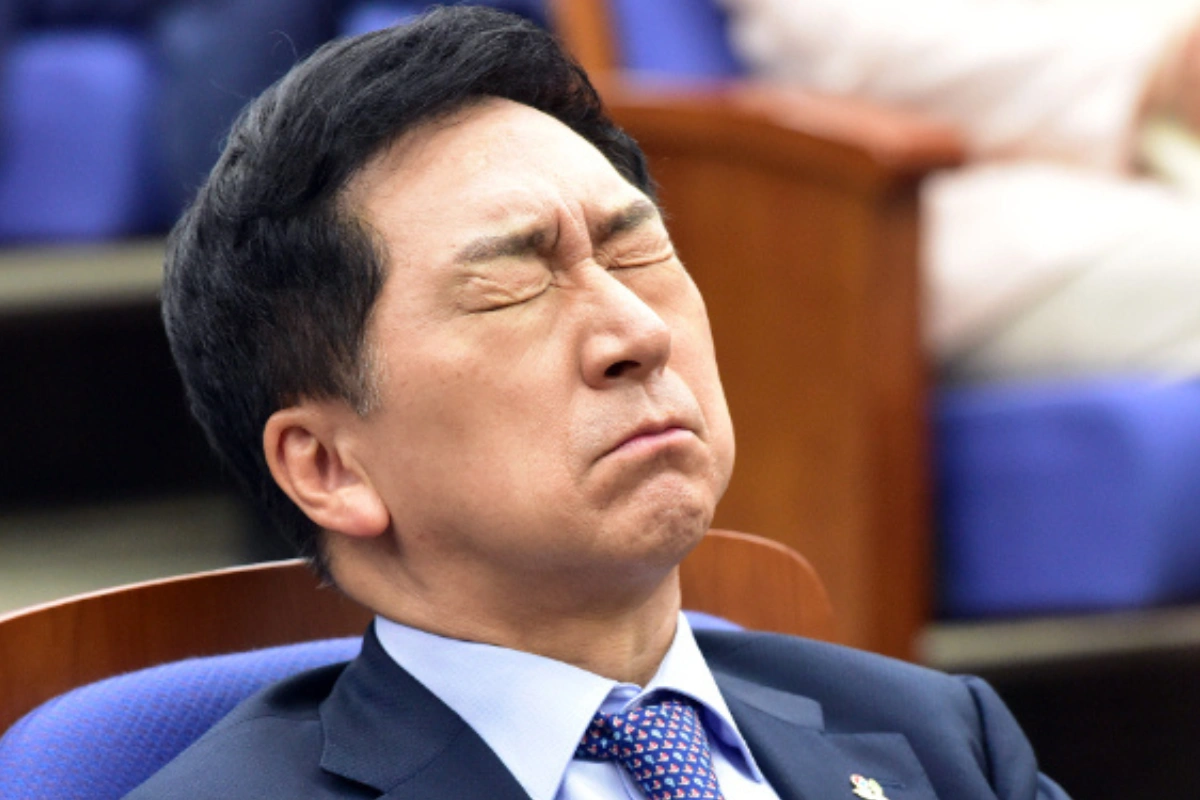 보수 정당 국민의 당 전 대표 김기현