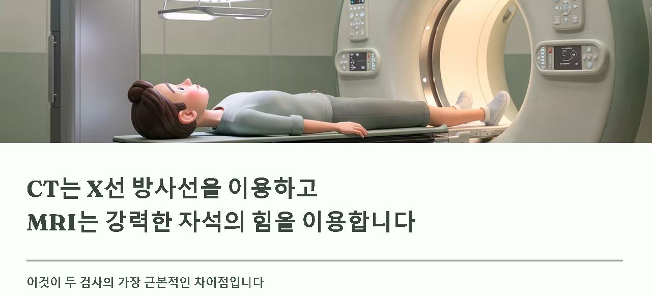 mri와 ct의 차이점