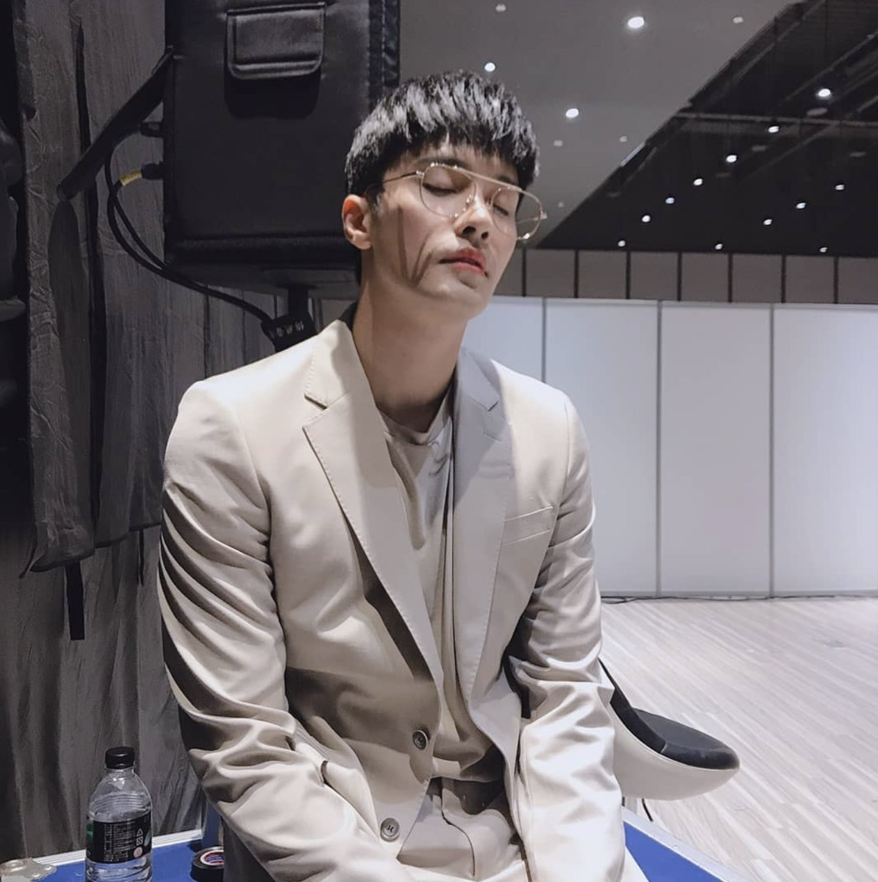 성훈 촬영장