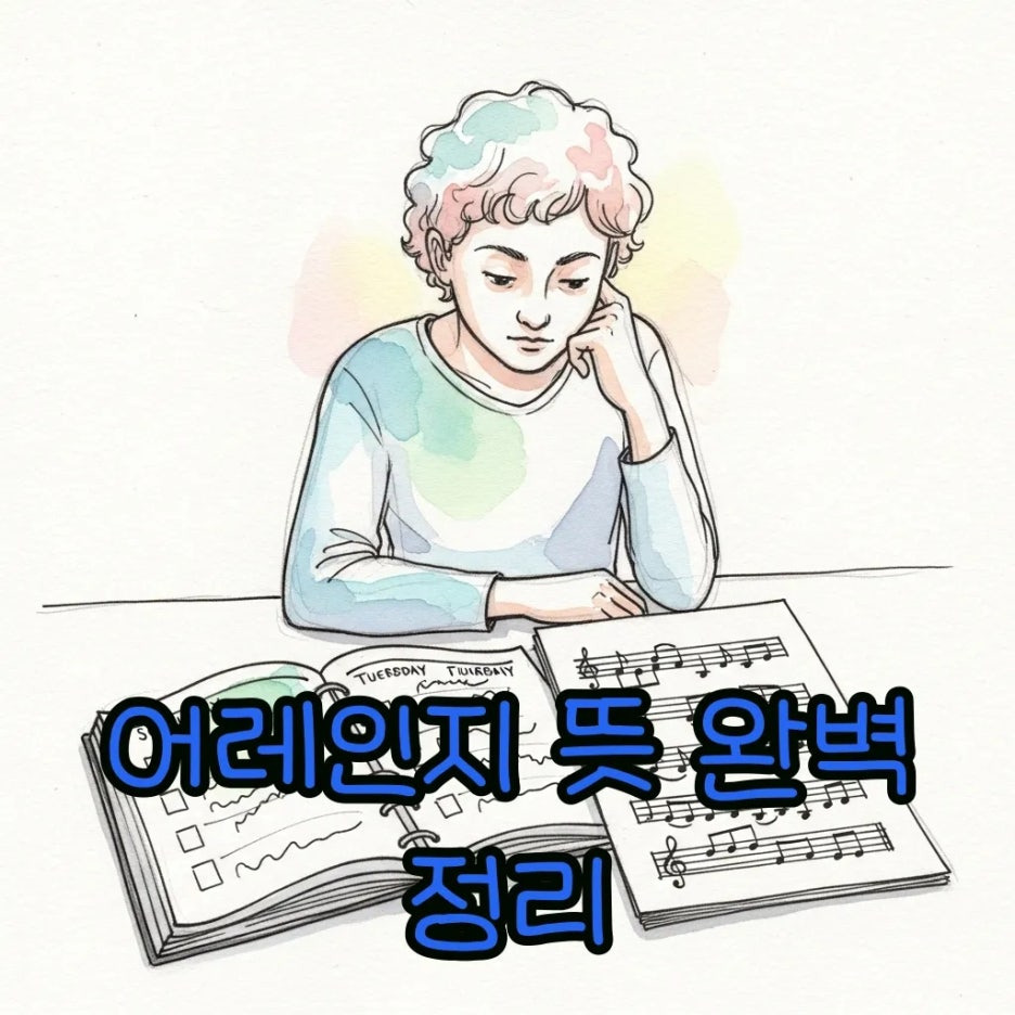 다양한 상황에서 쓰이는 단어의 의미를 담은 그림