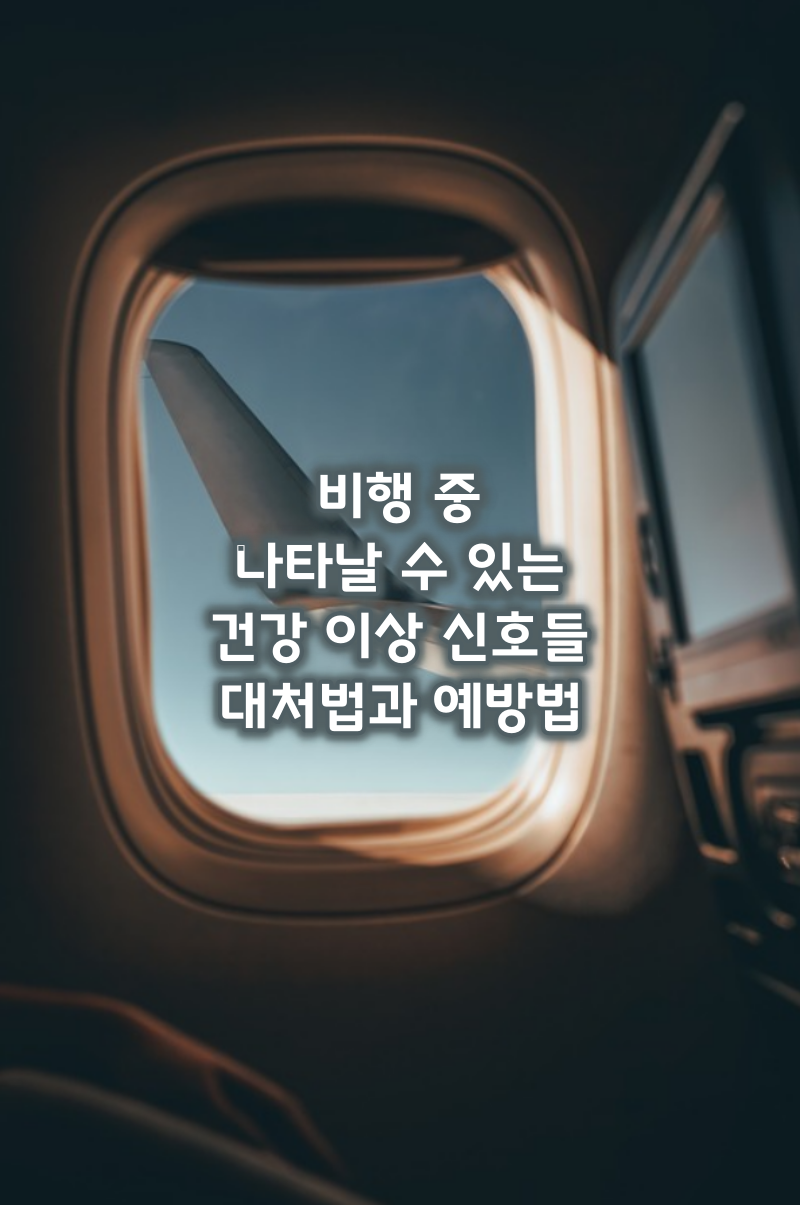 비행중건강이상신호