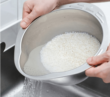 연마제 없는 스텐 야채 쌀 세척볼
